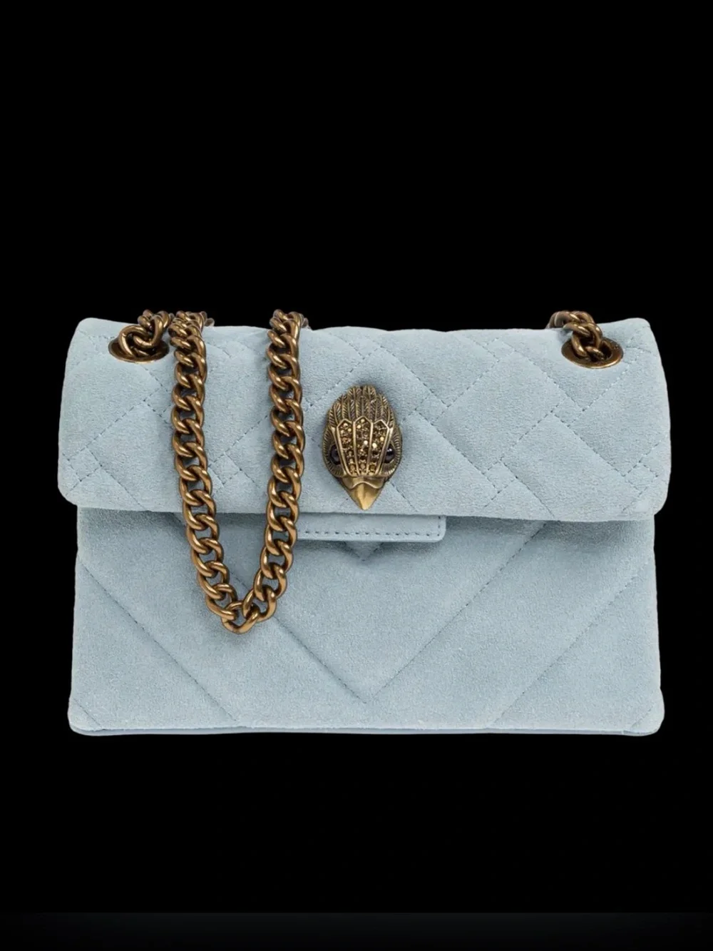 Kurt Geiger Kensington Light Blue Crossbody Shoulder Bag